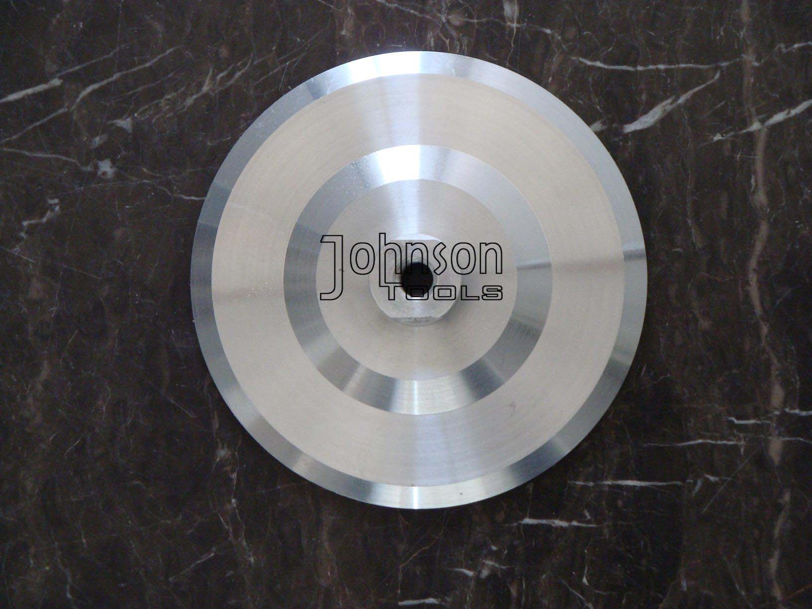 Almohadilla de respaldo de aluminio de 75-180 mm para amoladora angular