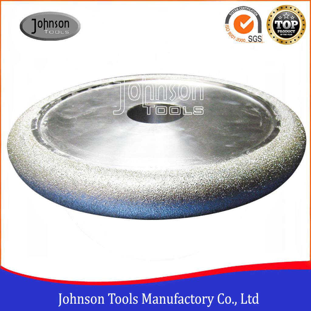 Muelas abrasivas de diamante galvanizadas de 200 mm