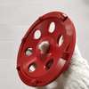 PCD Diamond Grinding Cup Wheel 125mm 5 pulgadas 6T para eliminación de pintura epoxi.