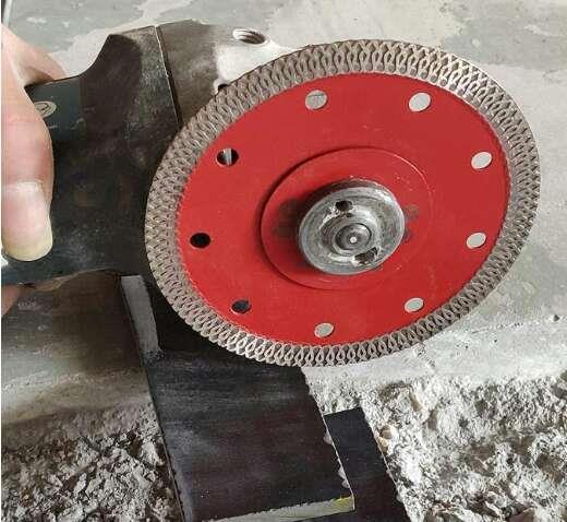 125 mm x malla turbo baldosas diamante de diamante de diamante cuchilla de sierra