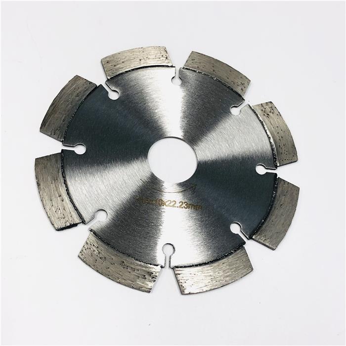 Fabricante de China de 115 mm láser diamante soldado sierra de sierra de sierra de hormigón curado disco de corte
