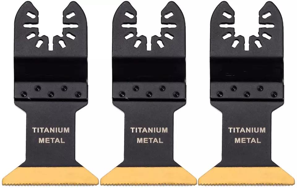 45 mm de titanio bim dientes oscilantes de corte de sierra para plástico de madera y metal suave