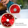 Herramientas de diamantes Superthin sinterizado x malla turbo turbo diamante sierra cuchilla de corte para baldosas de cerámica de porcelana