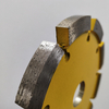Hoja de sierra de sierra de diamante soldada de calefacción láser de 125 mm para hormigón duro para concreto duro