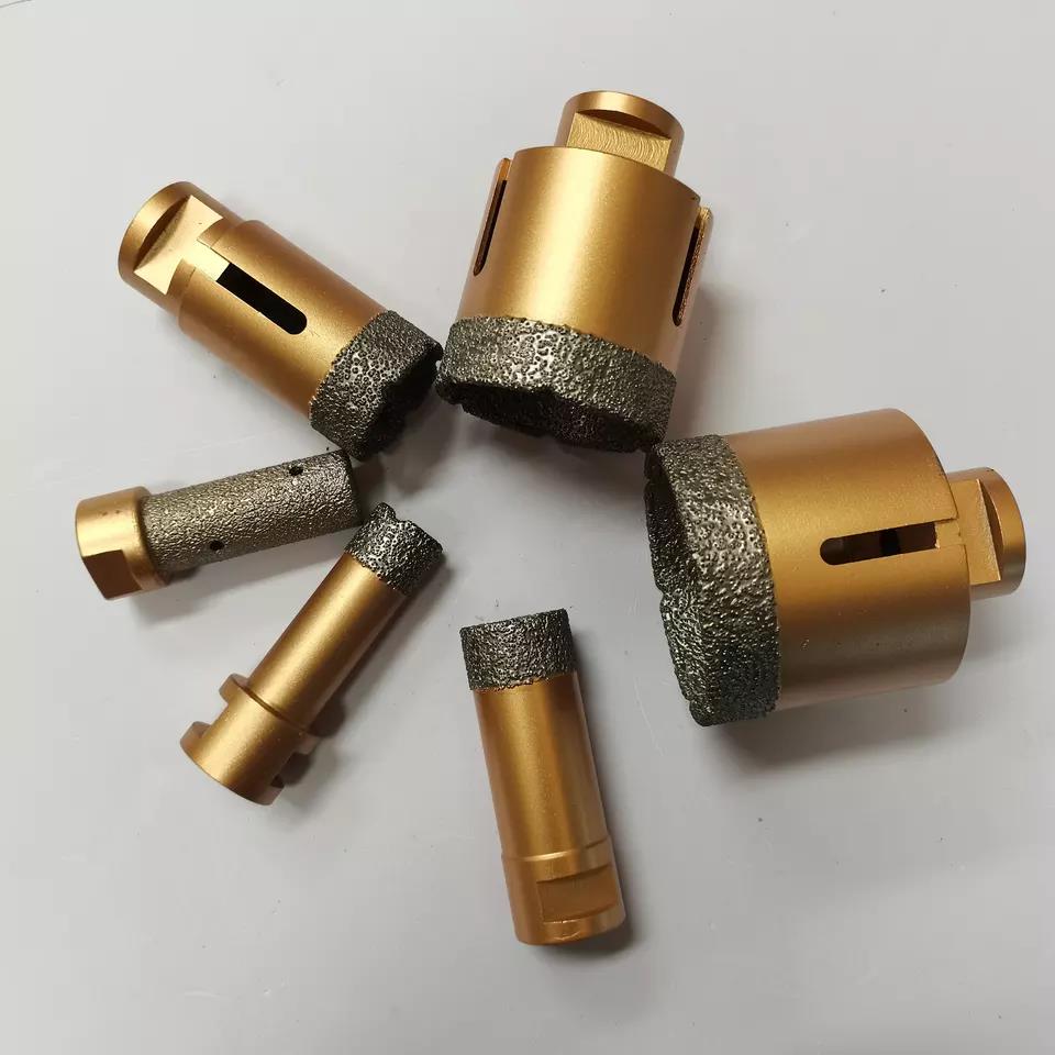 Venta caliente Venta redonda Vacuú al vacío Diamante de diamante Diamante Tile Core Broad Bit Bit Bit
